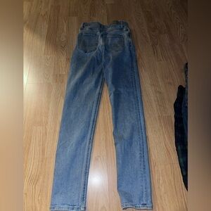 American Eagle Outfitters Men's Light Blue Straight Jeans